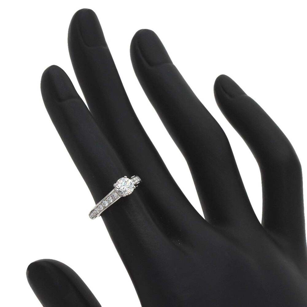 CARTIER Authentic Silver Diamond Ring #45 - Picture 6 of 8